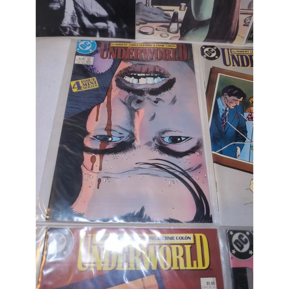 Underworld 4-Issue COMPLETE Mini Series 1-4 (1987) DC Comics + Others
